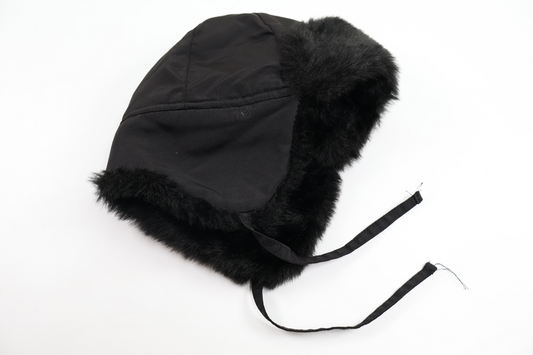 Fleece-lined winter hat from Parvel - Size 48 - Black