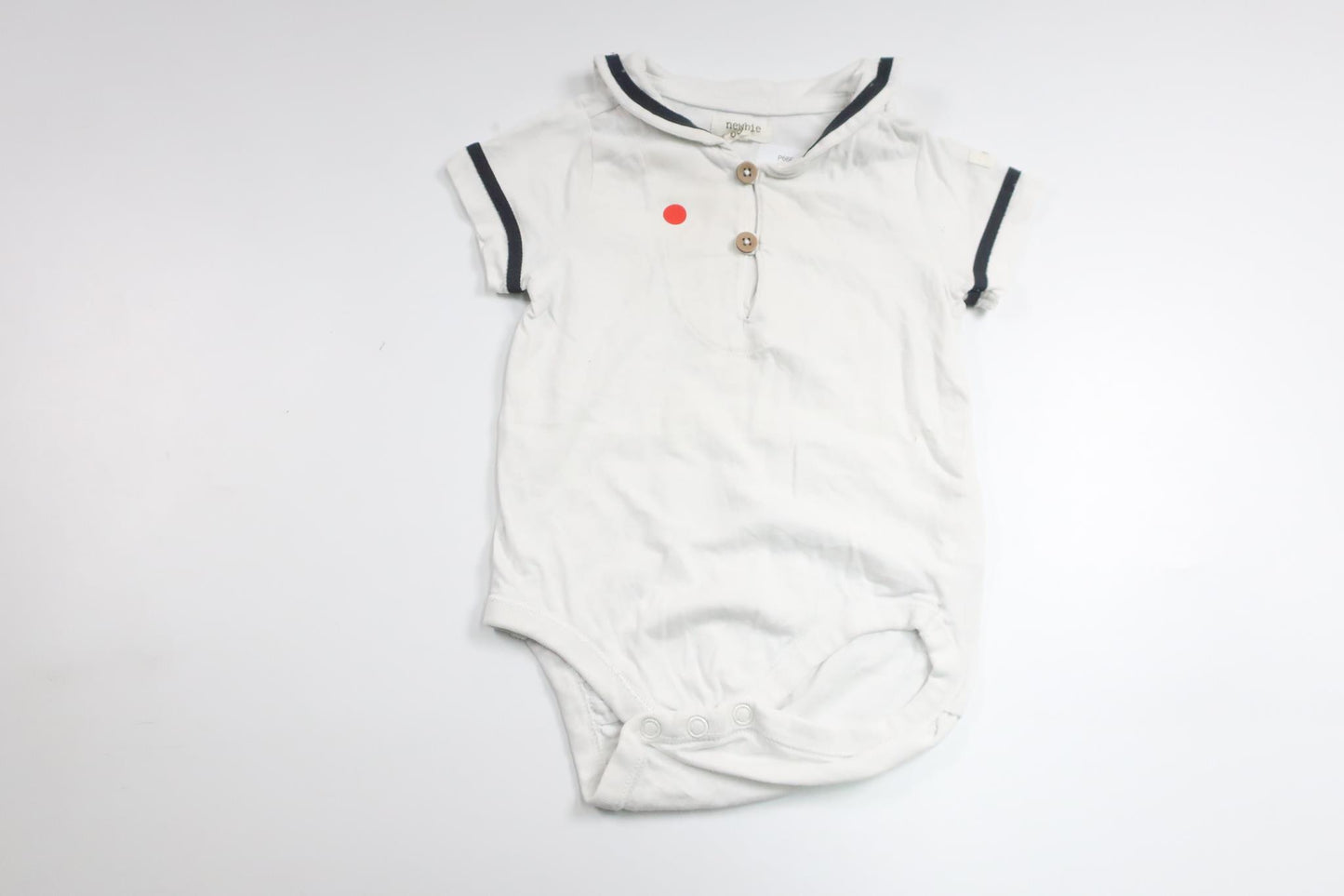Body von Newbie – Größe 68 – Weiß
