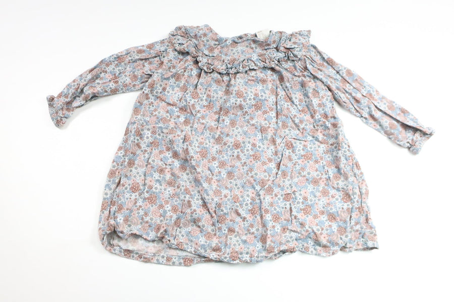 Blumenkleid von H&MM - Größe 86 - Mehrfarbig