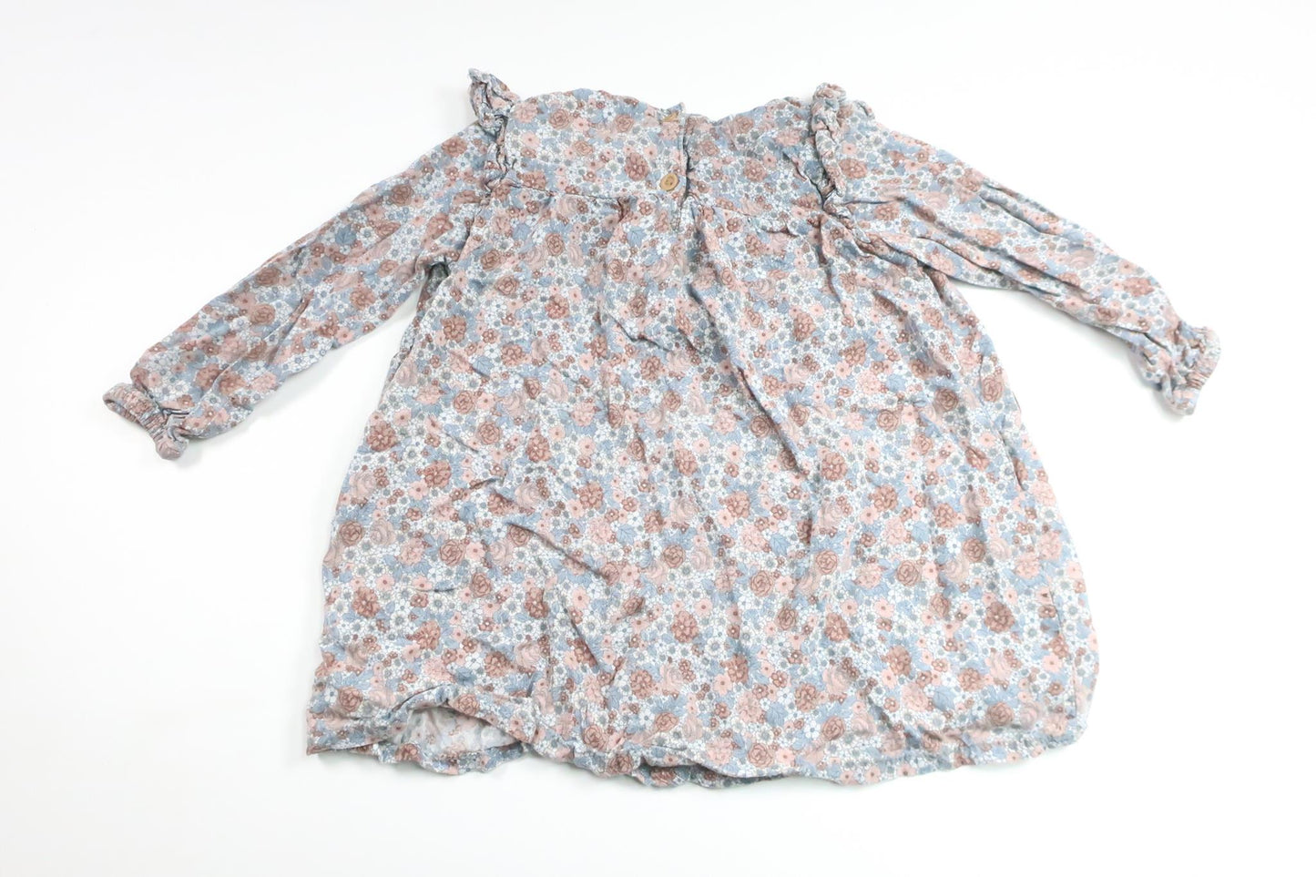 Blumenkleid von H&MM - Größe 86 - Mehrfarbig