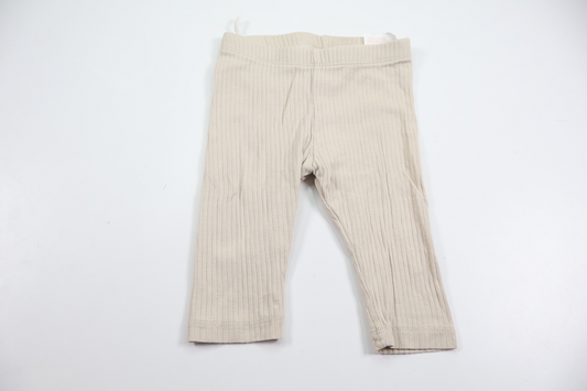 Ribbed trousers from H&M - Size 62 - Beige