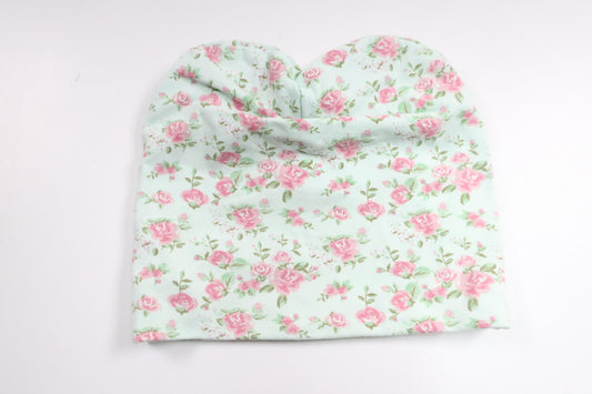 Floral hat from Hemsytt - Size 62/68 - Blue