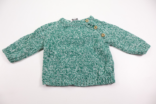 Knitted sweater from Åhléns - Size 62 - Green