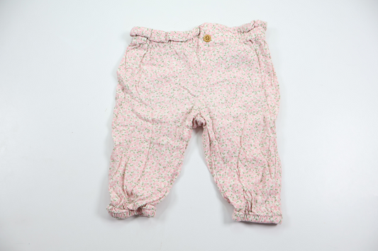 Floral trousers from H&M - Size 68 - Pink