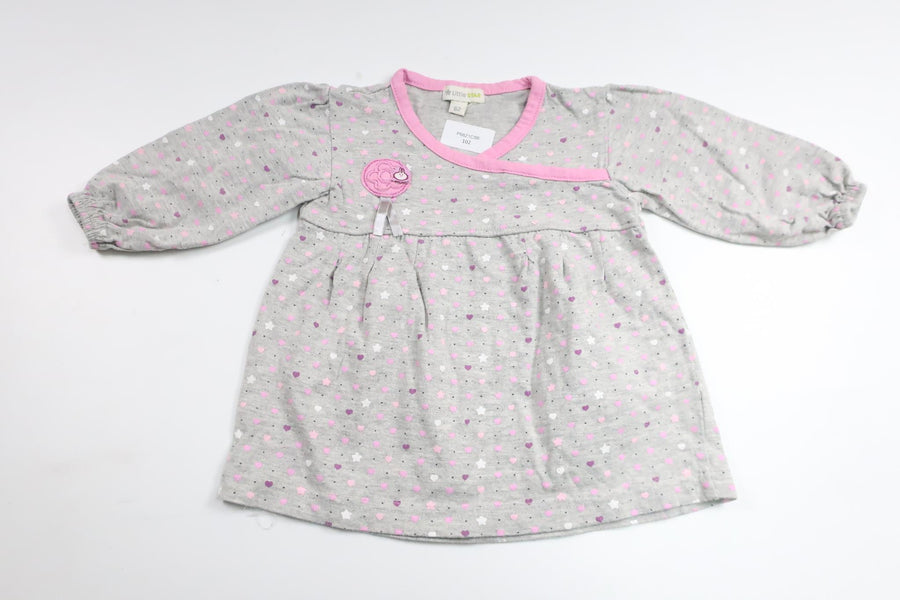 Kleid von Little Star – Größe 62 – Grau