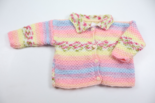 Cardigan from Hemstickat - Size 74/80 - Multi