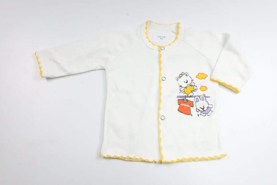 Pullover von unbekannter Marke – Größe 56/62 – Weiß