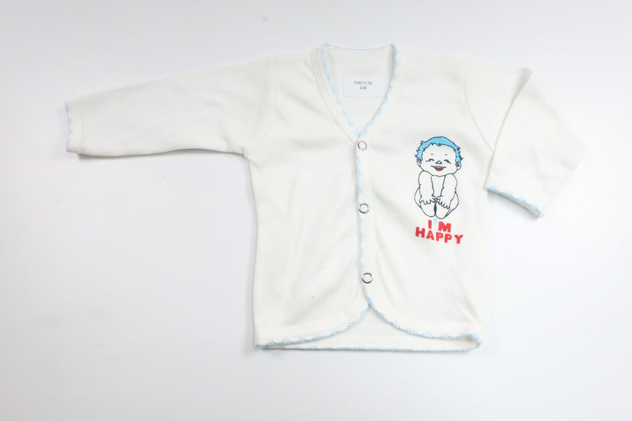 Pullover von unbekannter Marke – Größe 56/62 – Weiß