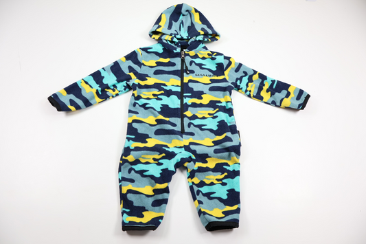 Fleece coverall from Geggamoja - Size 62/68 - Multi