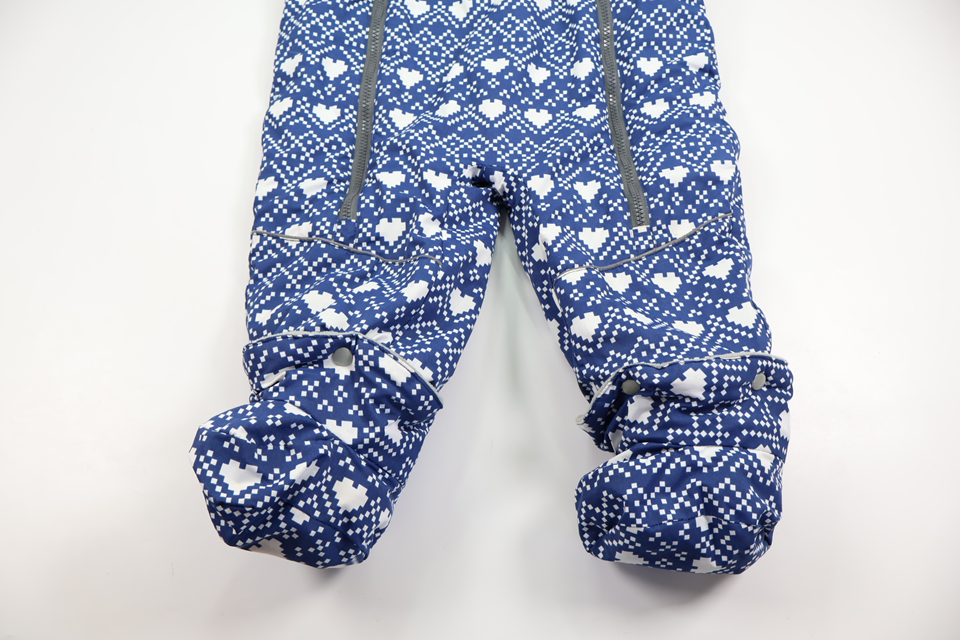 Fleece-lined overall from Young Club - Size 80 - Blue
