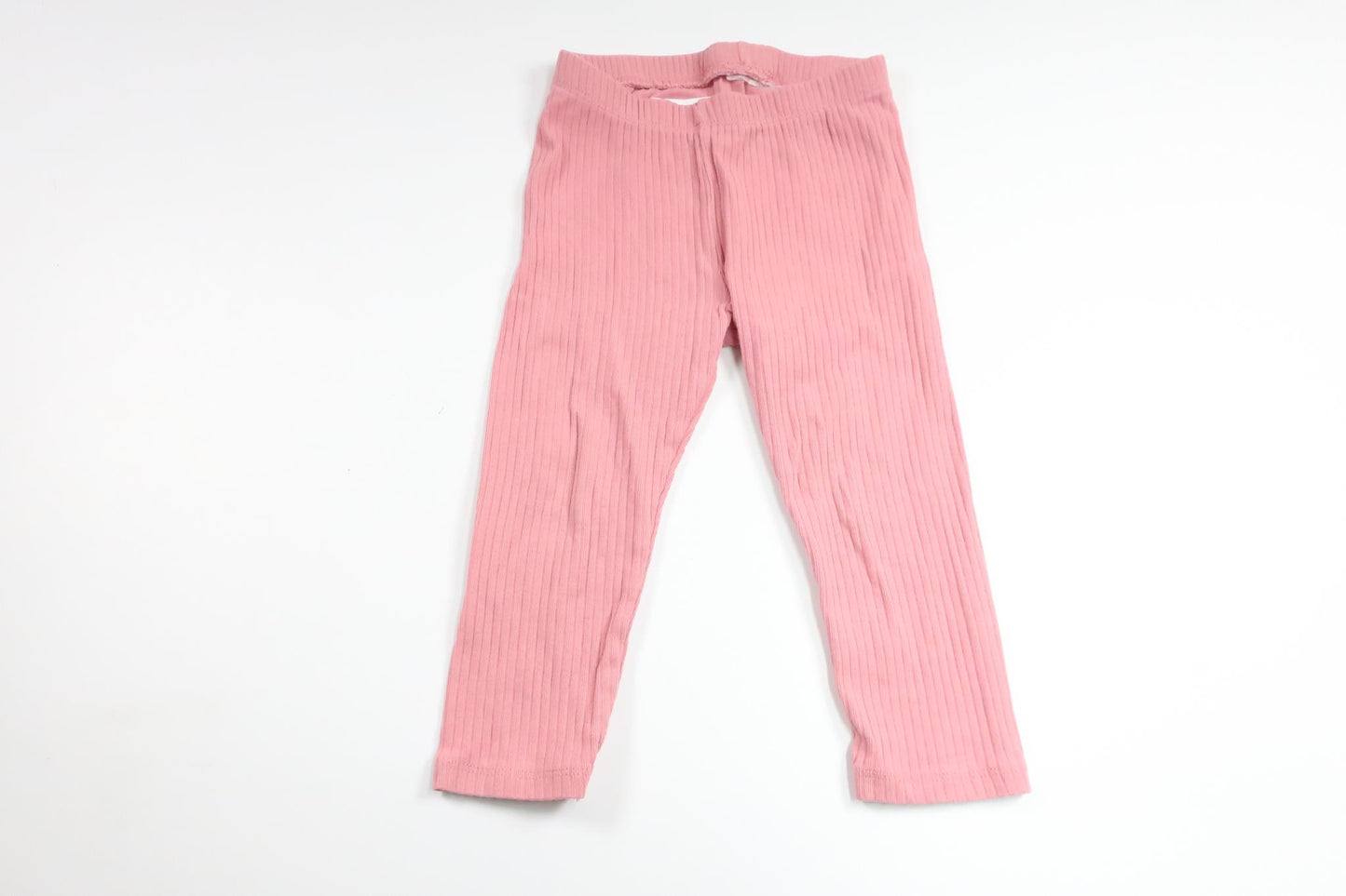 Ribbed trousers from H&M - Size 74/80 - Pink