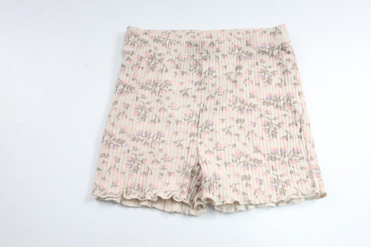 Ribbed floral shorts from Sweetie - Size 80 - Beige