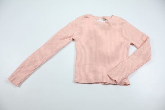 Ribbed sweater from Nula Bug - Size 98 - Pink