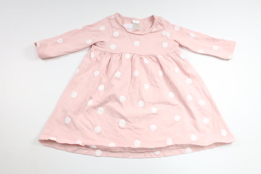 Polka dot dress from H&M - Size 86 - Pink