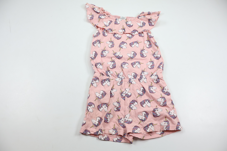 Lindex Unicorn Jumpsuit - Size 98/104 - Pink