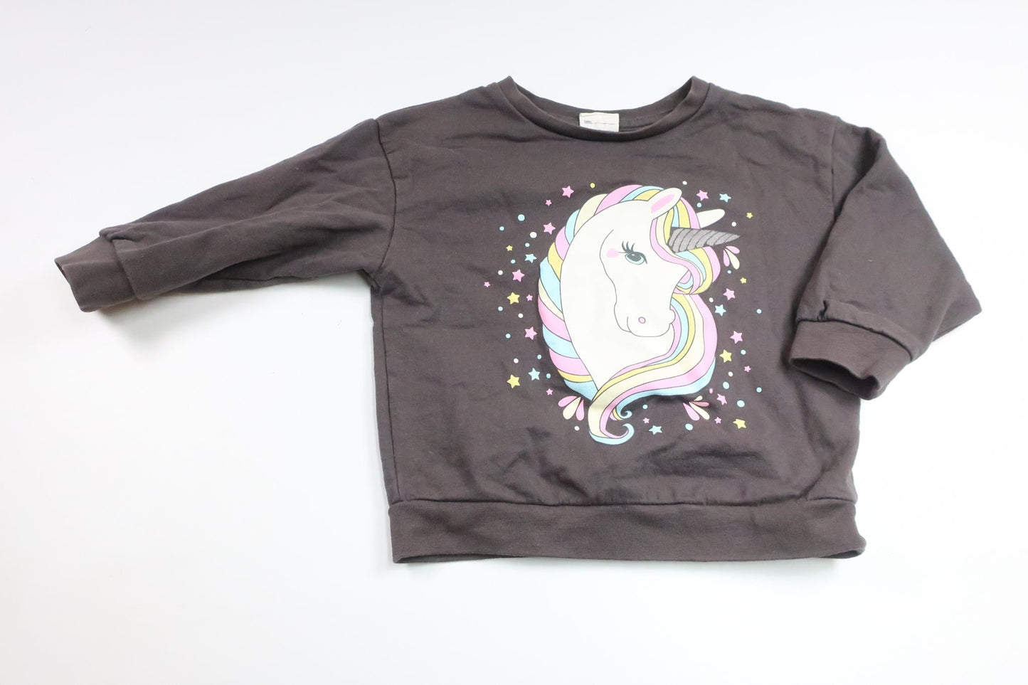 Sweatshirt with unicorn from Uniq Studio - Size 92 - Grey