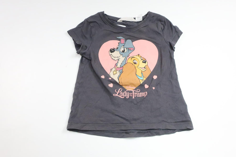 T-Shirt von H&MM - Größe 98/104 - Grau