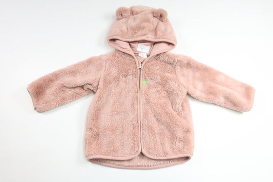 Fleece hoodie from H&M - Size 74 - Pink