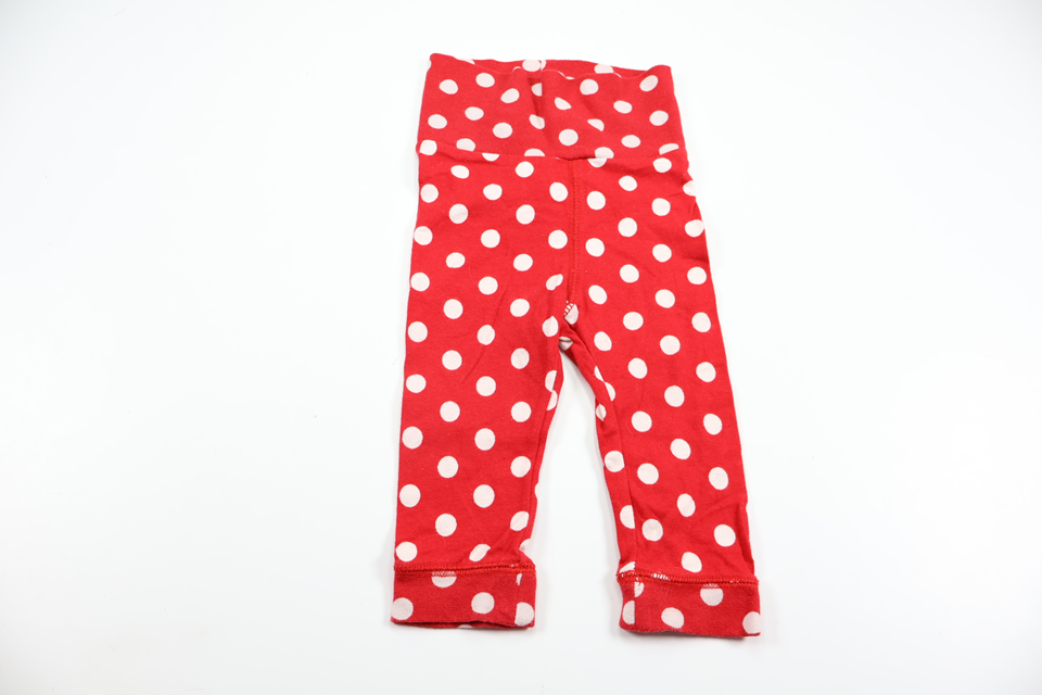 Polka dot trousers from H&M - Size 68 - Red