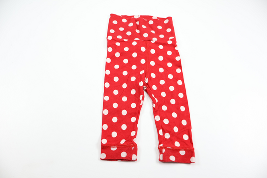 Polka dot trousers from H&M - Size 68 - Red