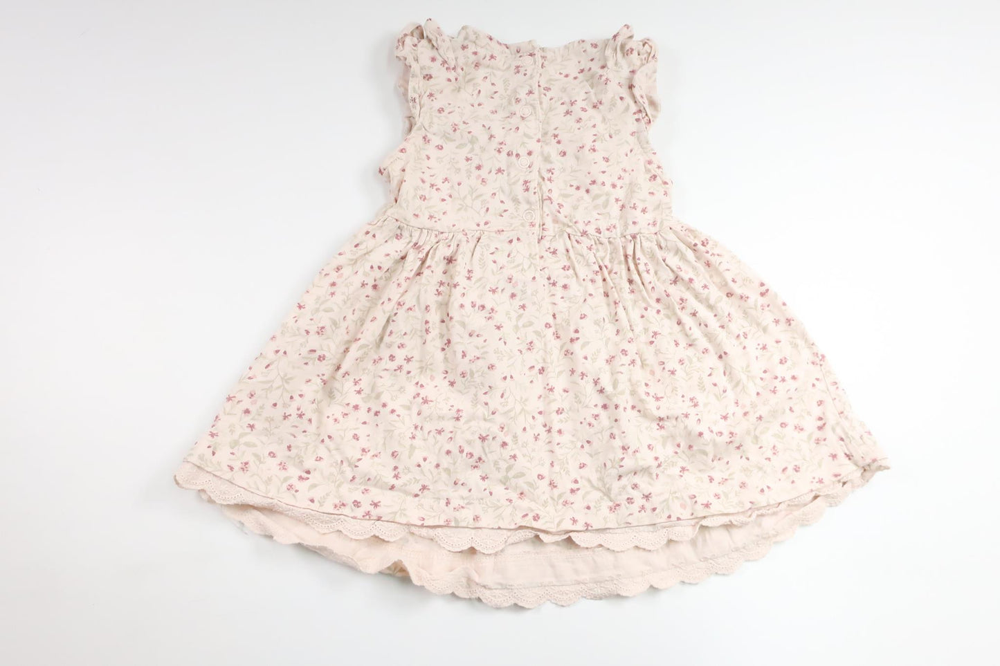 Geblümtes Kleid von Newbie – Größe 86 – Rosa