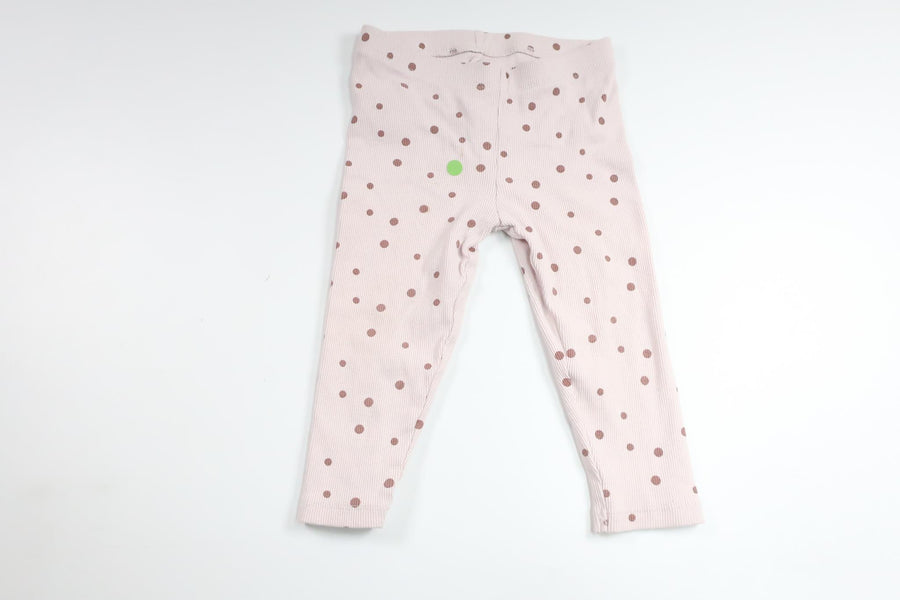 Gerippte Hose von ICA I Love Eco – Größe 80 – Lila