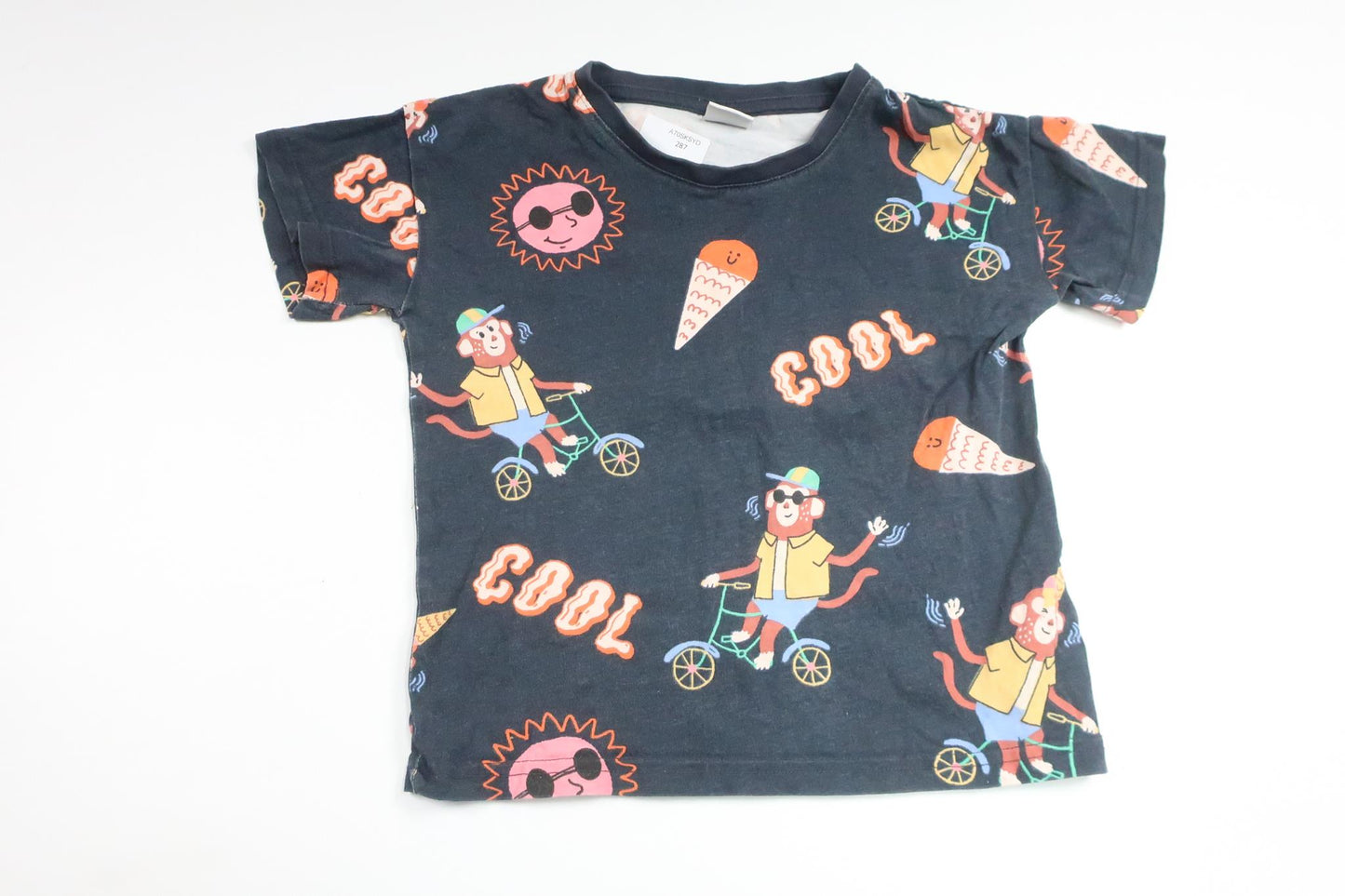 T-Shirt von Lindex – Größe 92 – Marineblau