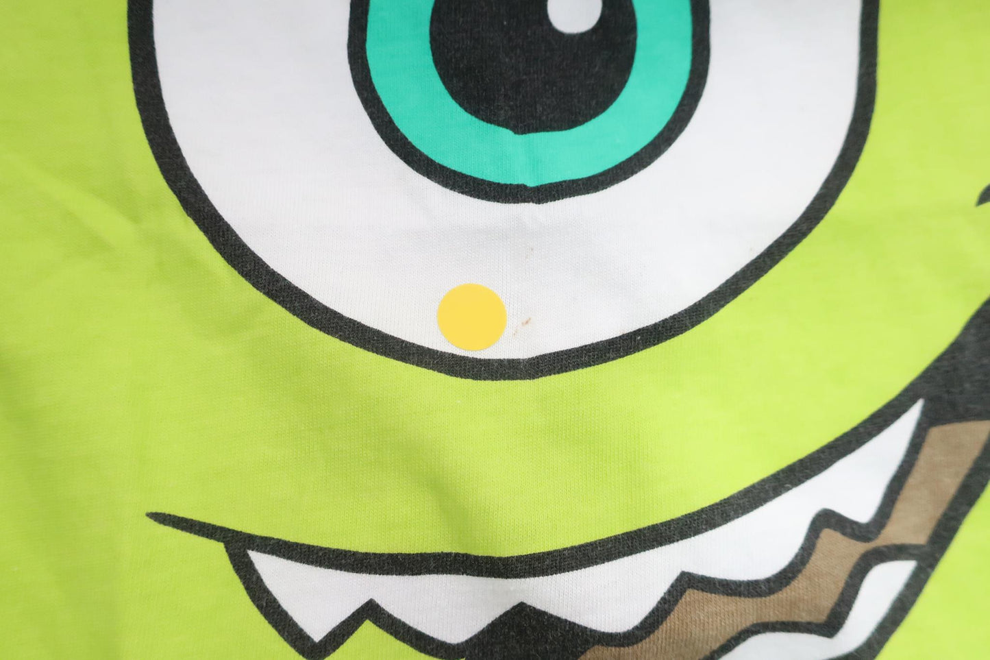 T-Shirt mit Monsters Inc. von H&MM - Größe 98/104 - Weiß