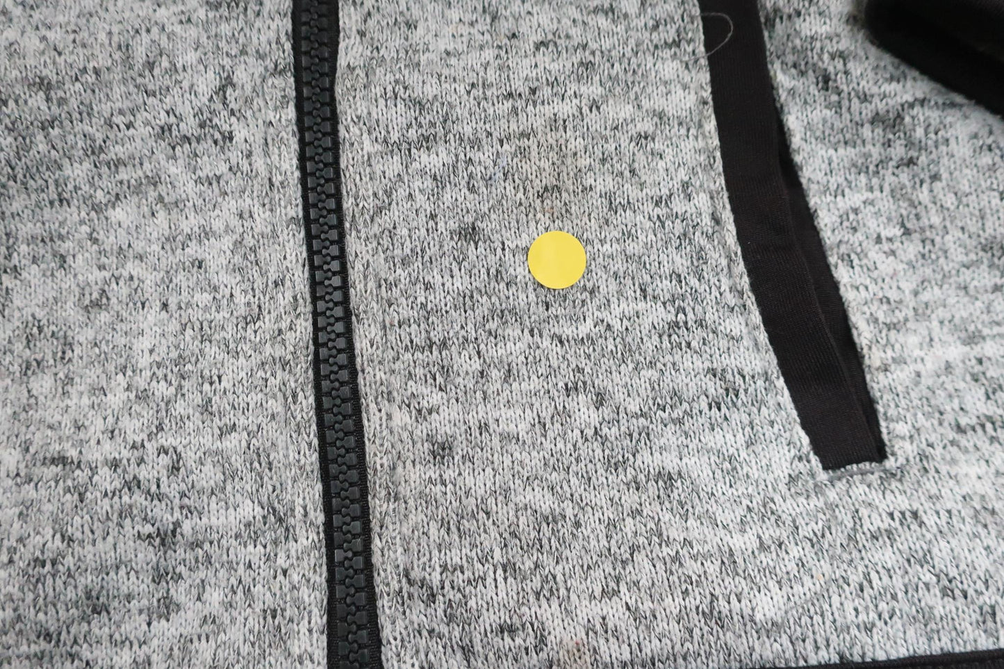 Fleece hooded jacket from H&M - Size 98/104 - Grey