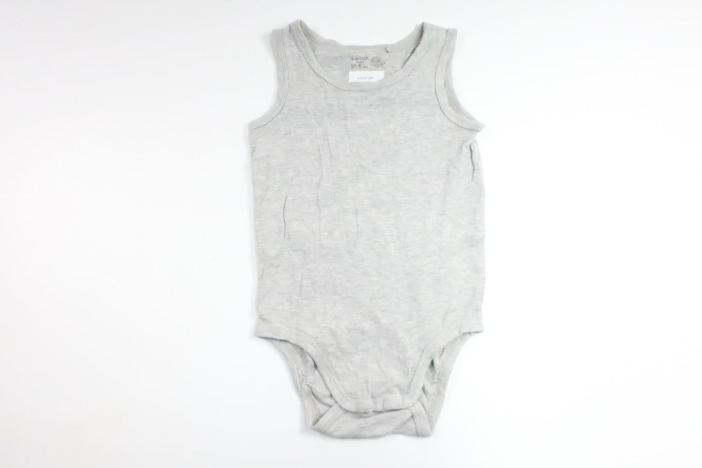 Linen bodysuit from Lindex - Size 86 - Grey