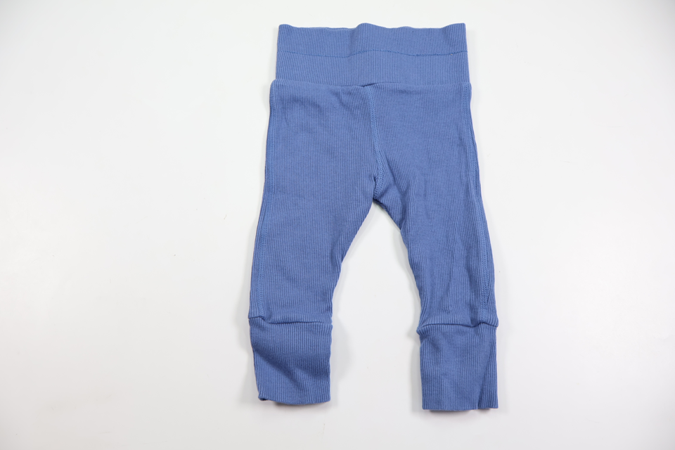Ribbade byxor från M&S - Storlek 68 - Blå