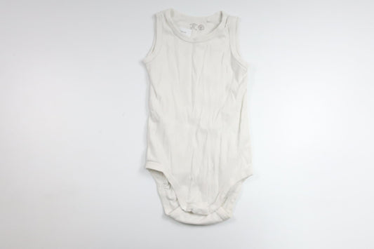 Leinenbody von Lindex – Größe 86 – Weiß