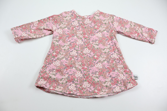 Floral dress from Hemsytt - Size 62 - Pink