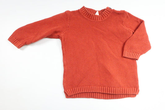 Knitted sweater from H&M - Size 86 - Orange