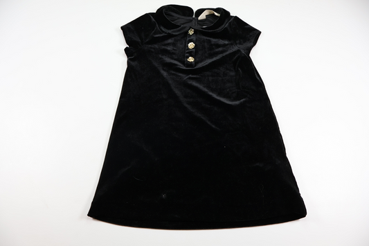 Velour dress from H&amp;M - Size 110 - Black