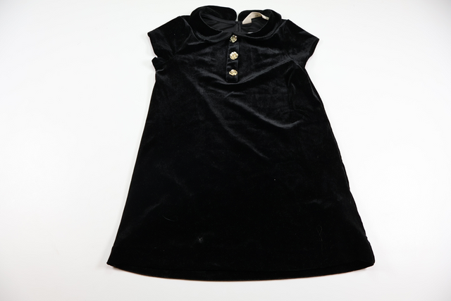 Velour dress from H&amp;M - Size 110 - Black