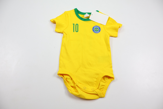 Body "Brasilien" from H&M - Size 68 - Yellow