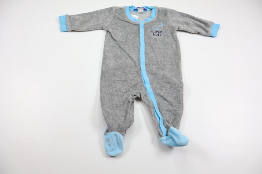 Fleece pajamas from Lupilu - Size 62 - Grey