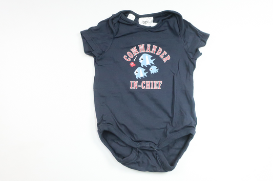 Bodysuit from BPC - Size 68/74 - Navy blue
