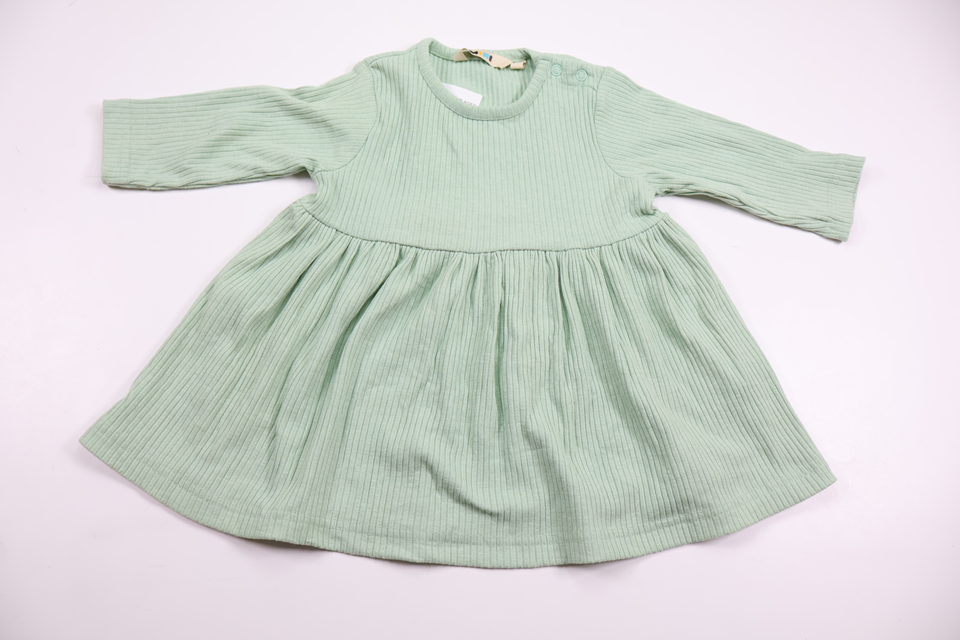 Ribbed dress from Mini - Size 68 - Green
