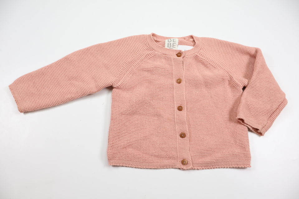 Knitted cardigan from BEBE - Size 80 - Pink
