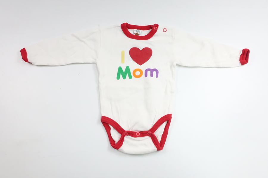 Teddy-Body – Größe 56 – Weiß