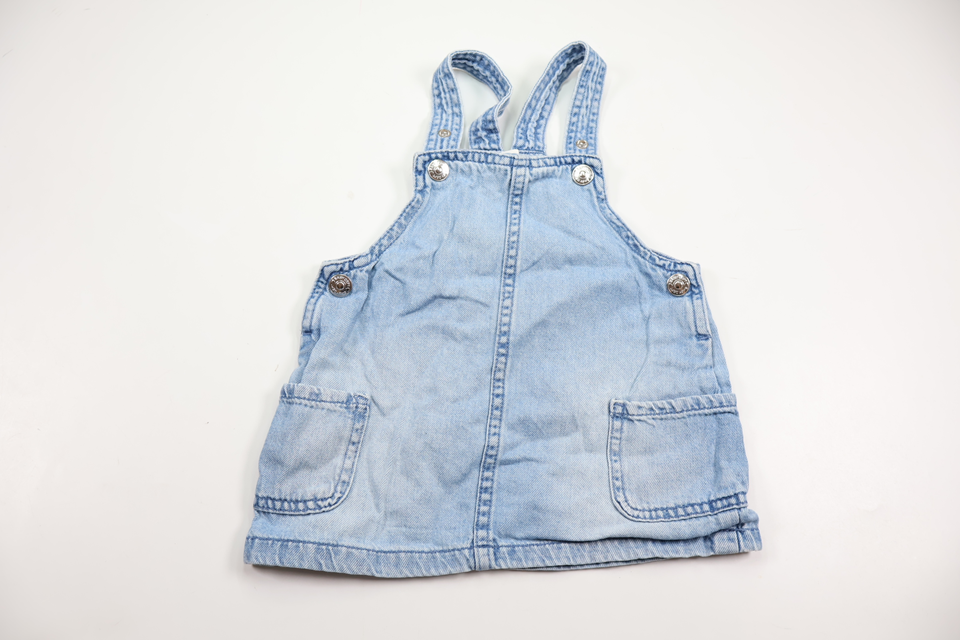 H&M denim dungaree dress - Size 74 - Denim