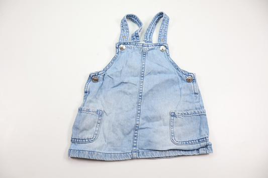 H&M denim dungaree dress - Size 74 - Denim