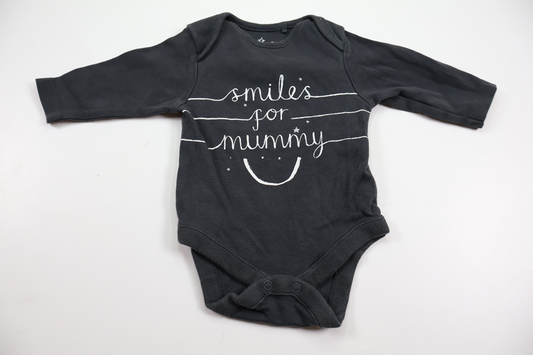 Bodysuit from Next - Size 56/62 - Grey