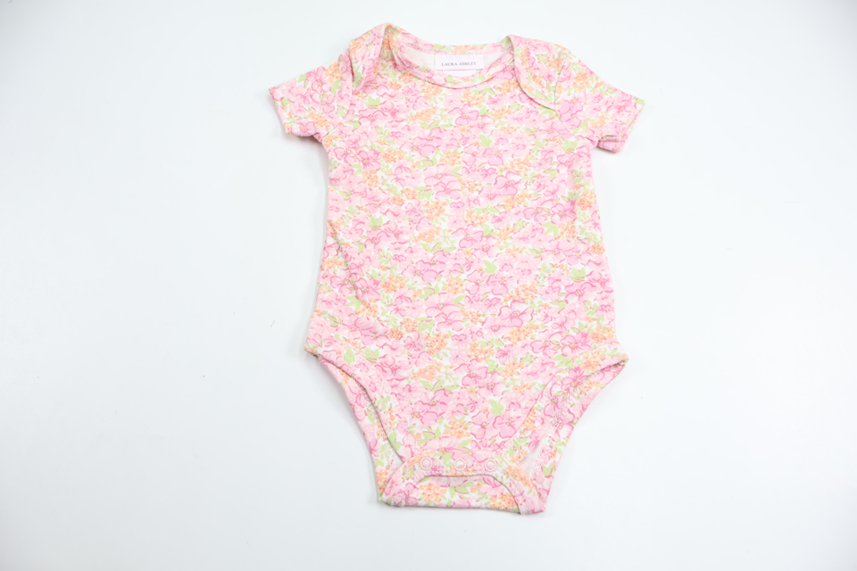 Floral bodysuit from Laura Ashley - Size 56/62 - Pink