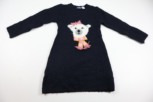 Knitted dress from Lupilu - Size 98/104 - Navy blue