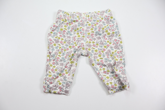 Floral trousers from Carter's - Size 56/62 - White