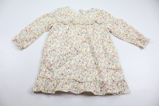 Floral dress from Hust &amp; Claire - Size 86 - White
