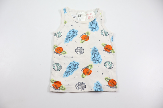 Tank top from H&M - Size 92 - White